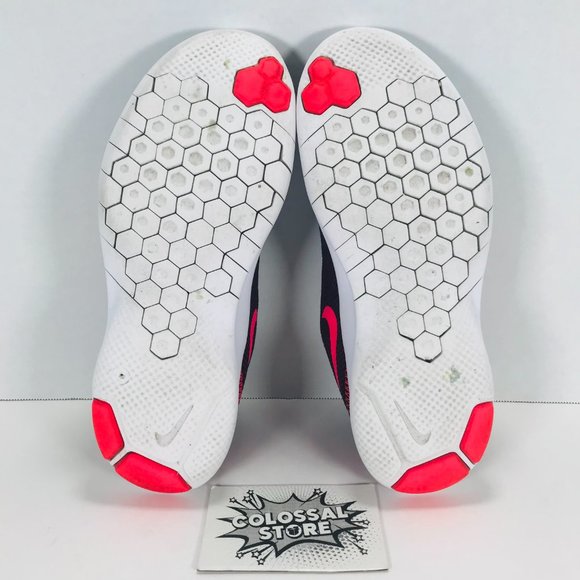 ❌SOLD❌ Nike Flex Experience RN 7 Running Shoes Black Pink Red - Picture 8 of 9